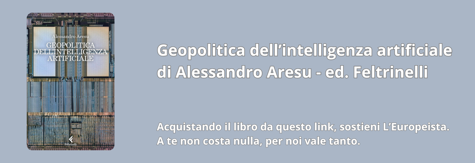 Geopolitica dell'intelligenza artificiale di Alessandro Aresu